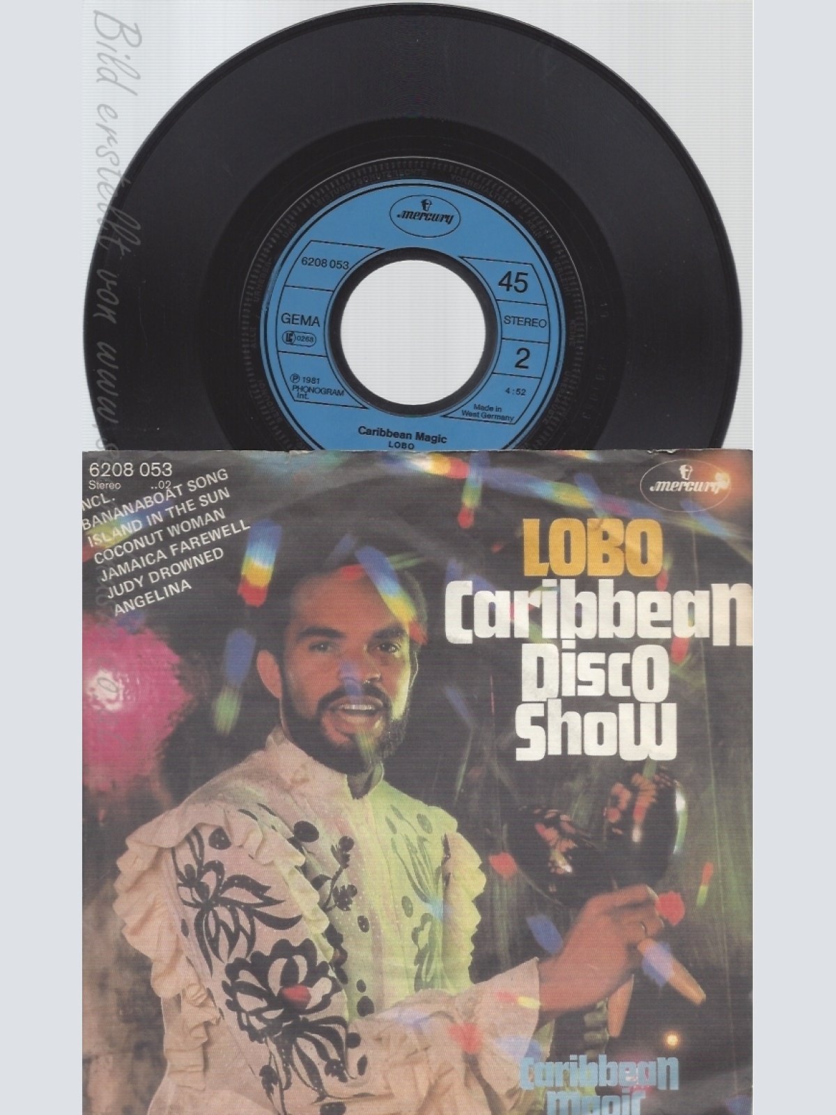 7" LOBO -- CARIBBIAN DISCO SHOW
