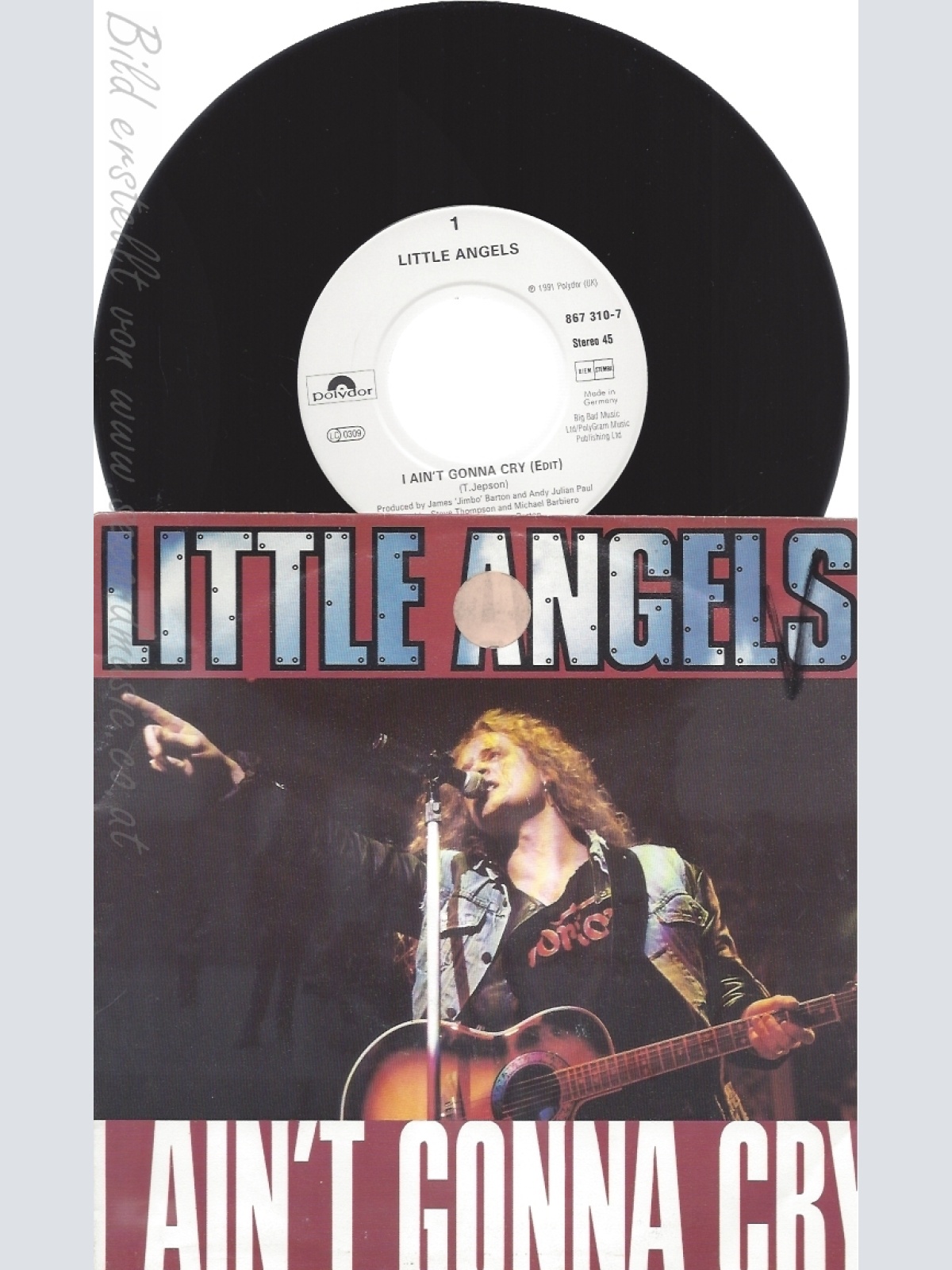 7" LITTLE ANGELS-- I AINT GONNA CRY