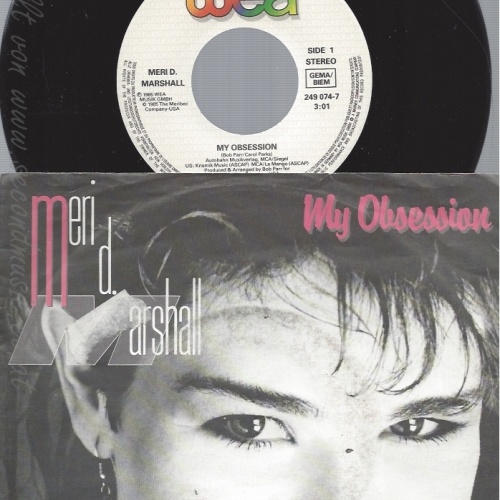 7" MERI D MARSHALL --MY OBSESSION