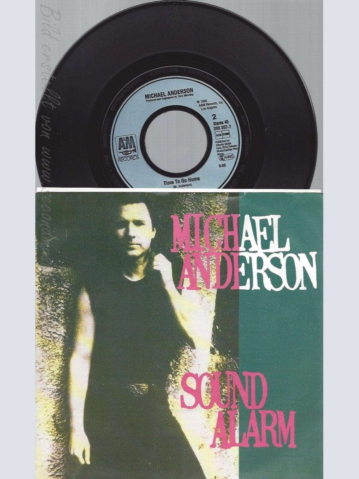 7" MICHAEL ANDERSON -- SOUND ALARM