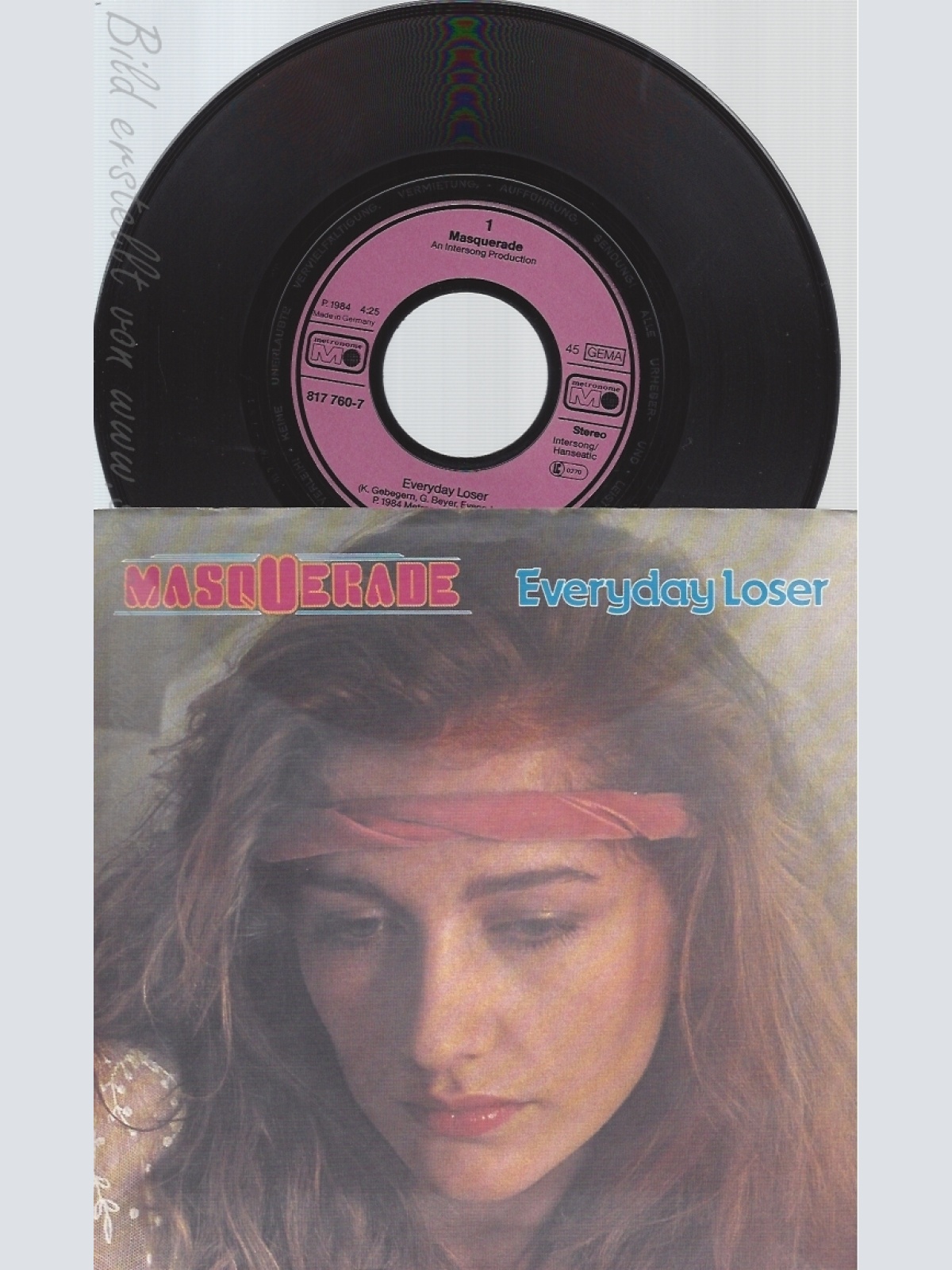 7" MASQUERADE--EVERDAY LOSER