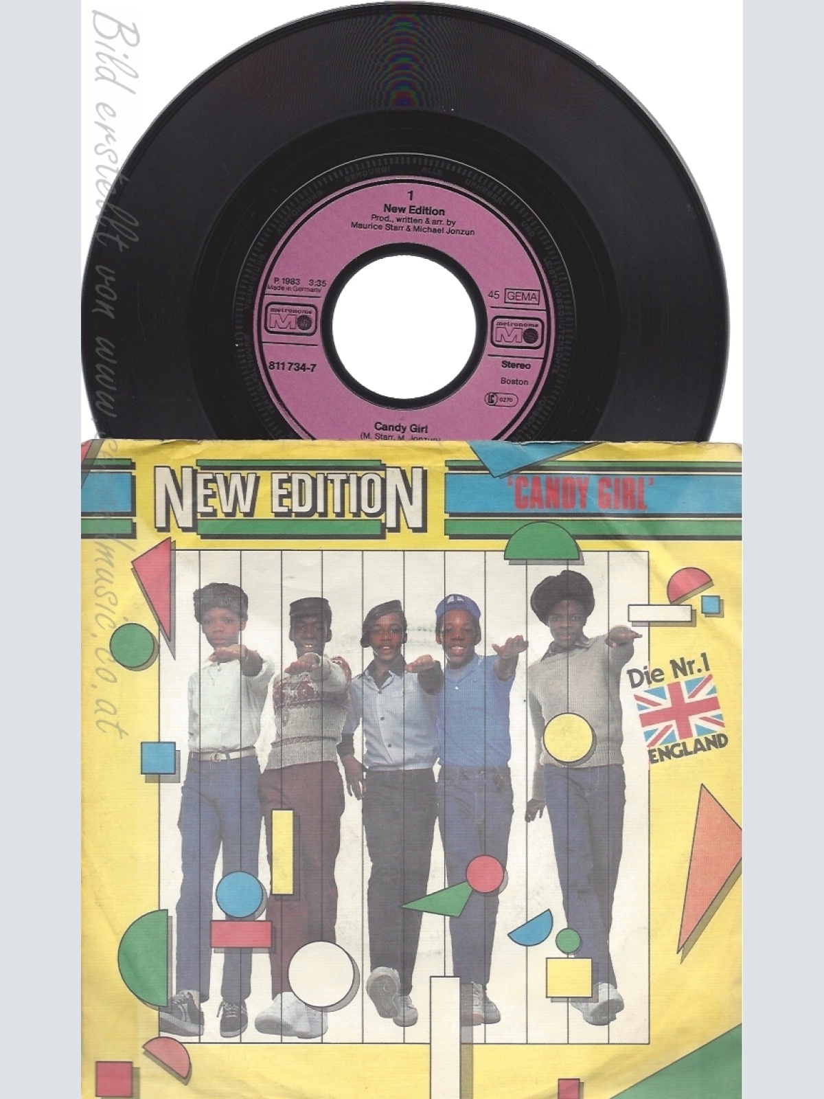 7" NEW EDITION -- CANDY GIRL