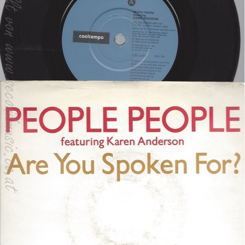 7" PEOPLE PEOPLE -- ARE YOU SPOKEN FOR