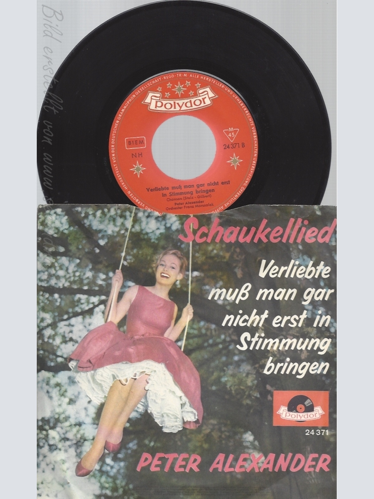 7" PETER ALEXANDER -- SCHAUKELLIED