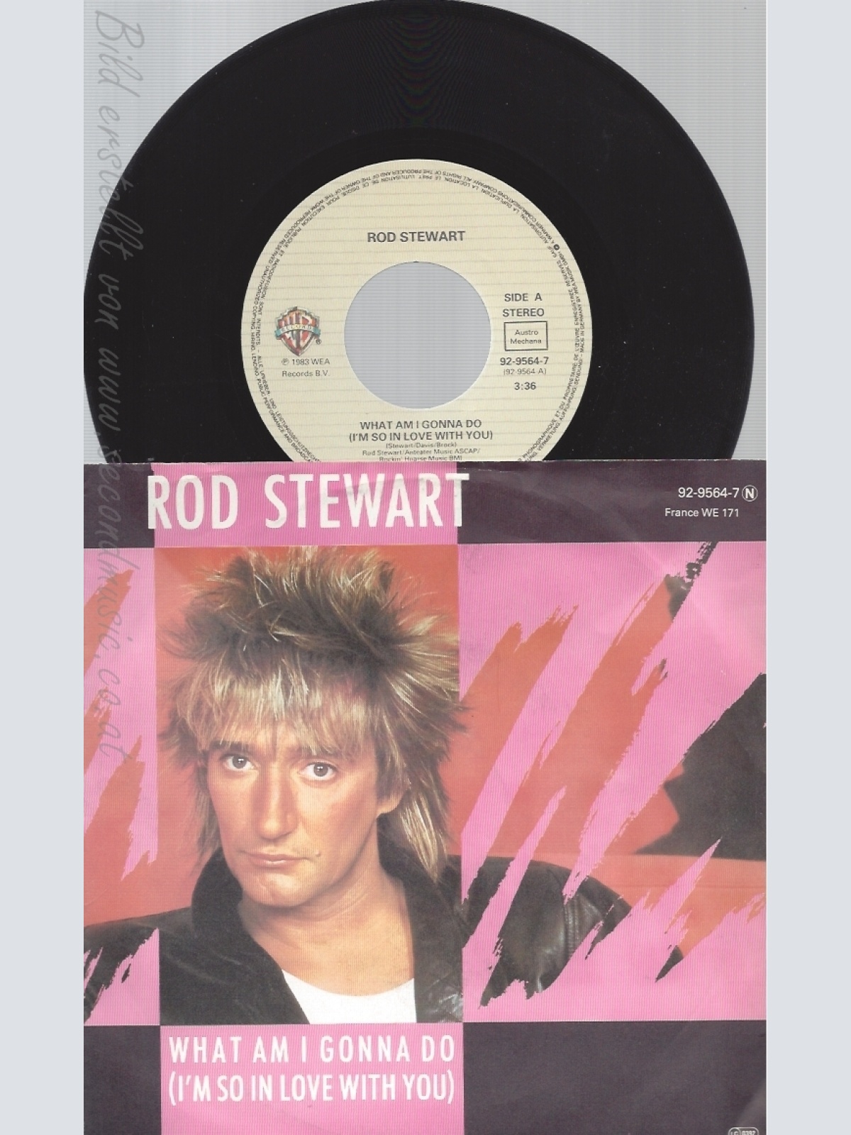 7" ROD STEWART -- WHAT AM I GONNA DO