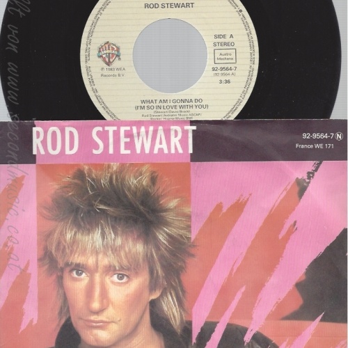 7" ROD STEWART -- WHAT AM I GONNA DO