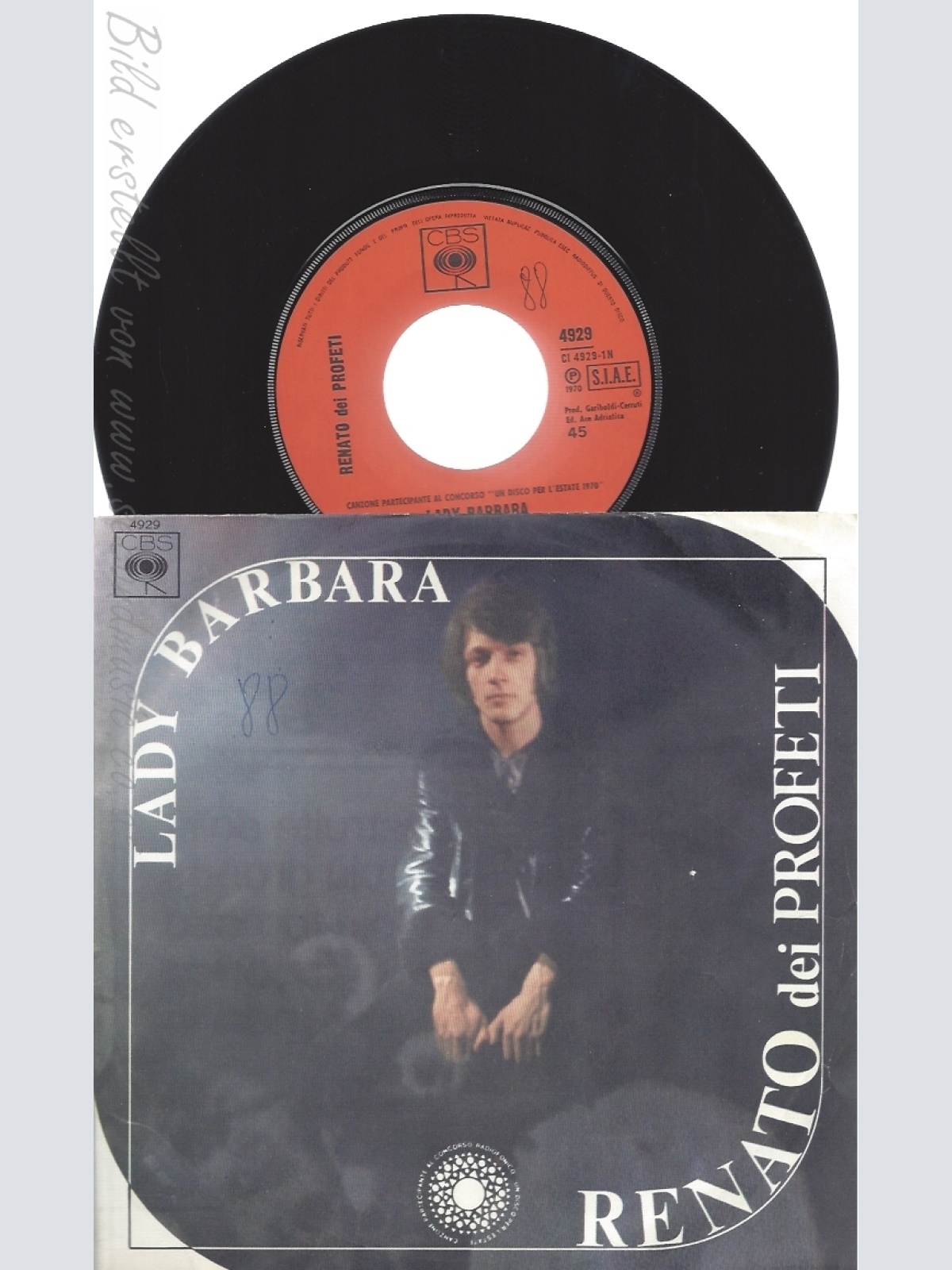 7" RENATO DEI PROFETI-- LADY BARBARA