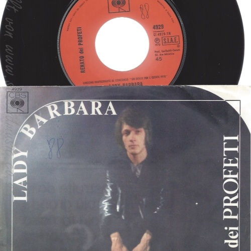 7" RENATO DEI PROFETI-- LADY BARBARA
