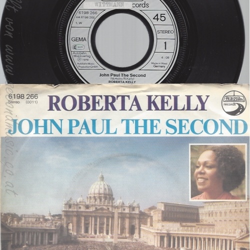7" ROBERTA  KELLY -- JOHN PAUL THE SECOND