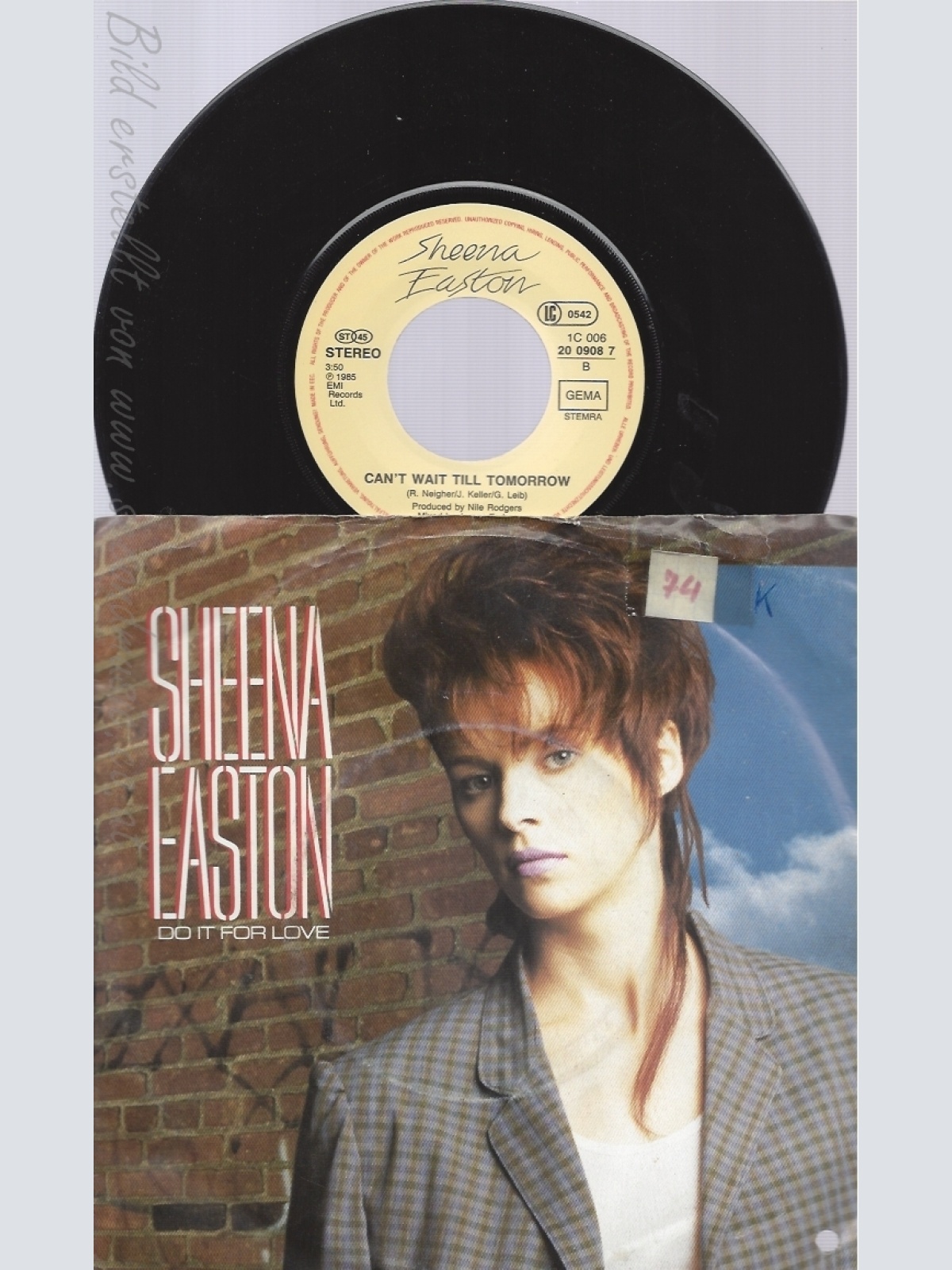 7" SHEENA EASTON -- DO IT FOR LOVE