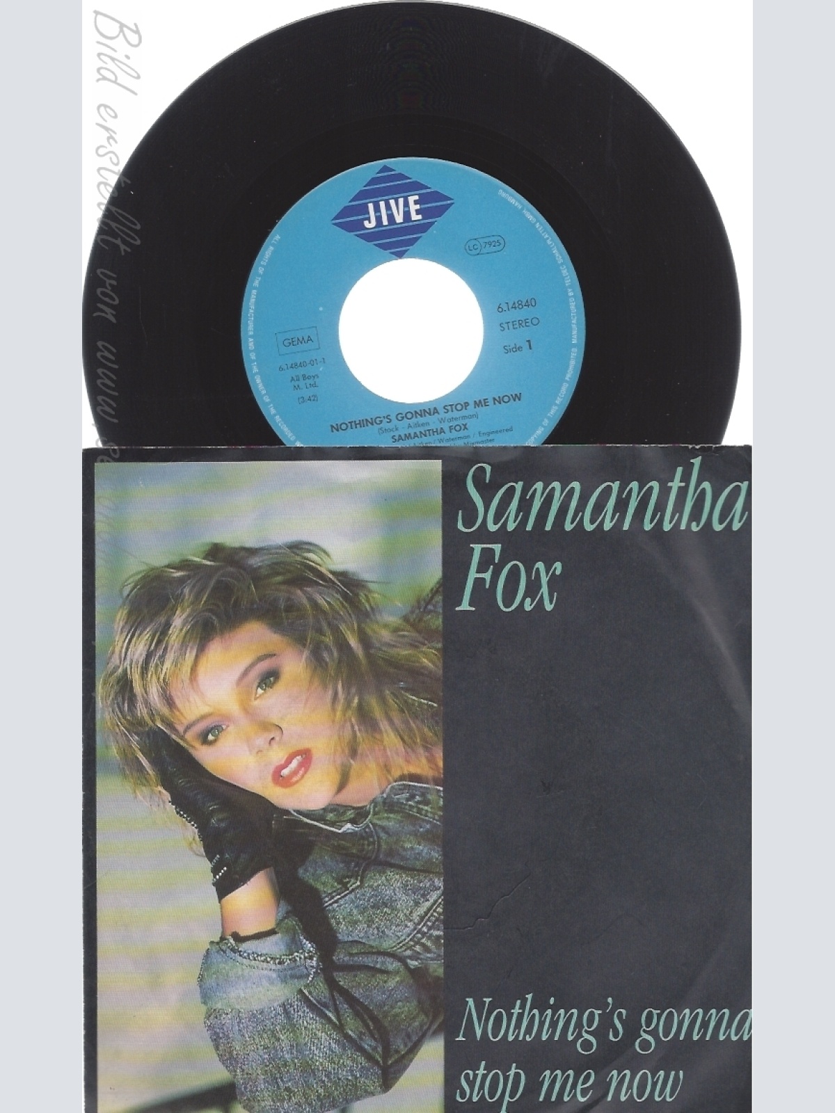 7" SAMANTHA FOX -- NOTHING GONNA STOP ME NOW