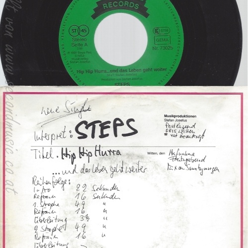7" STEPS-- HIP HIP HURRA