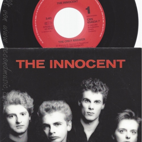 7" THE INNOCENT -- THE ONLY ANSWER