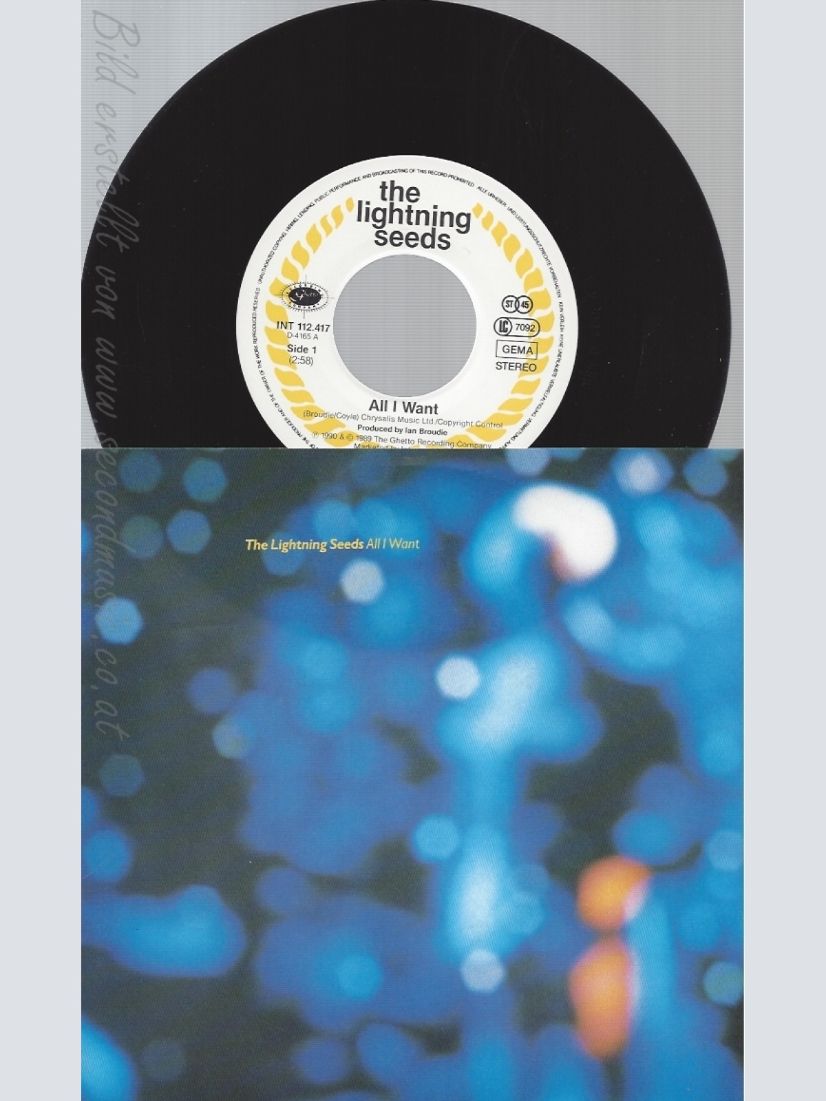 7" THE LIGHNING SEEDS-- ALL I WANT