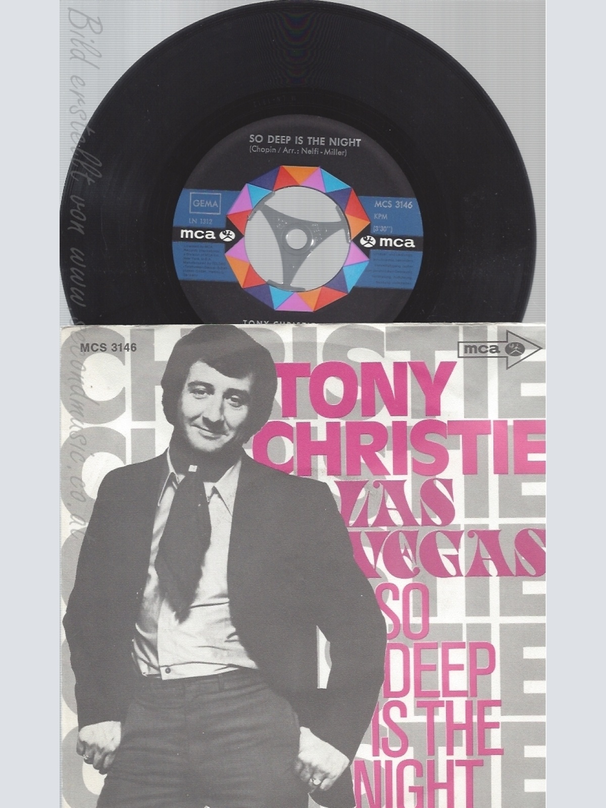 7" TONY CHRISTIE -- LAS VEGAS