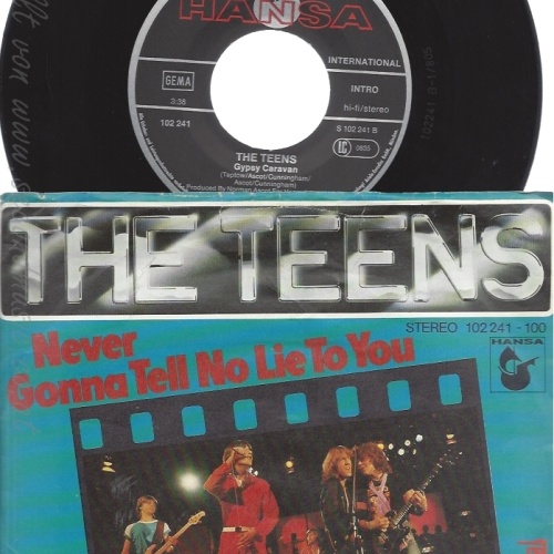 7" THE TEENS-- NEVER