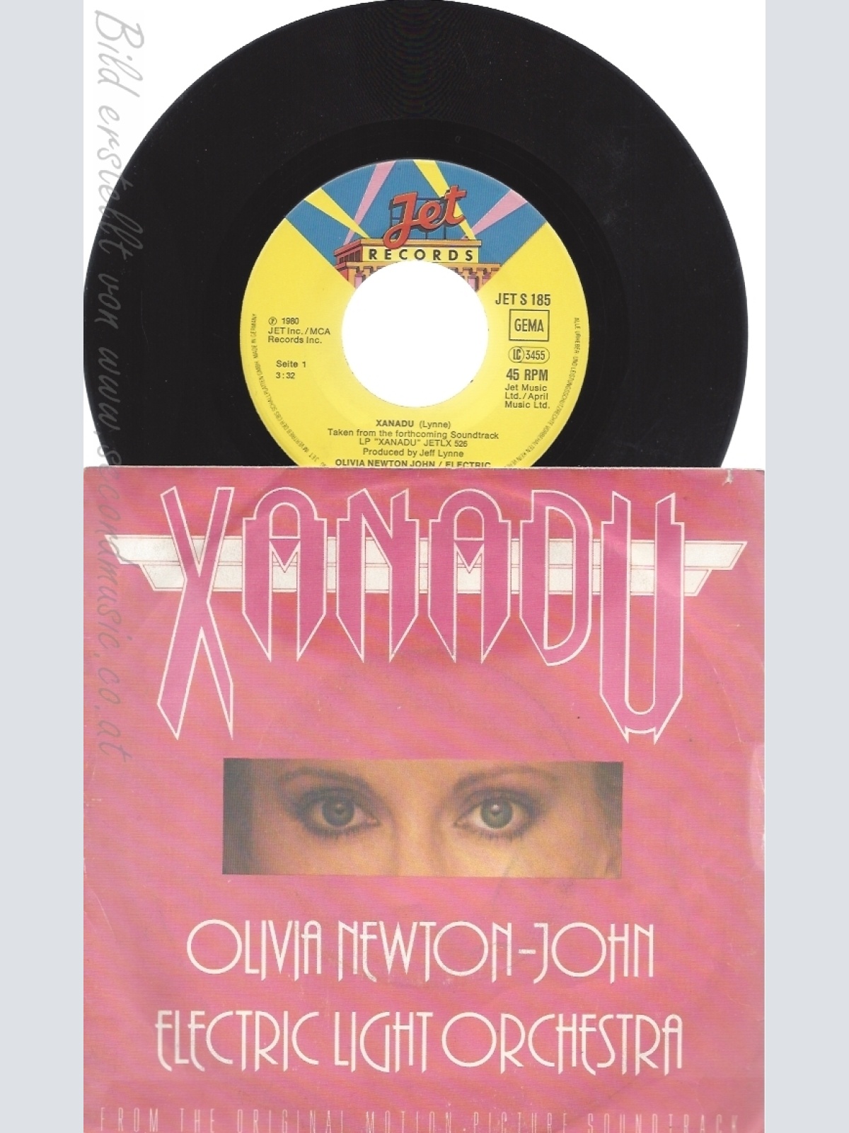 7" XANADU --OLIVIA NEWTON JOHN