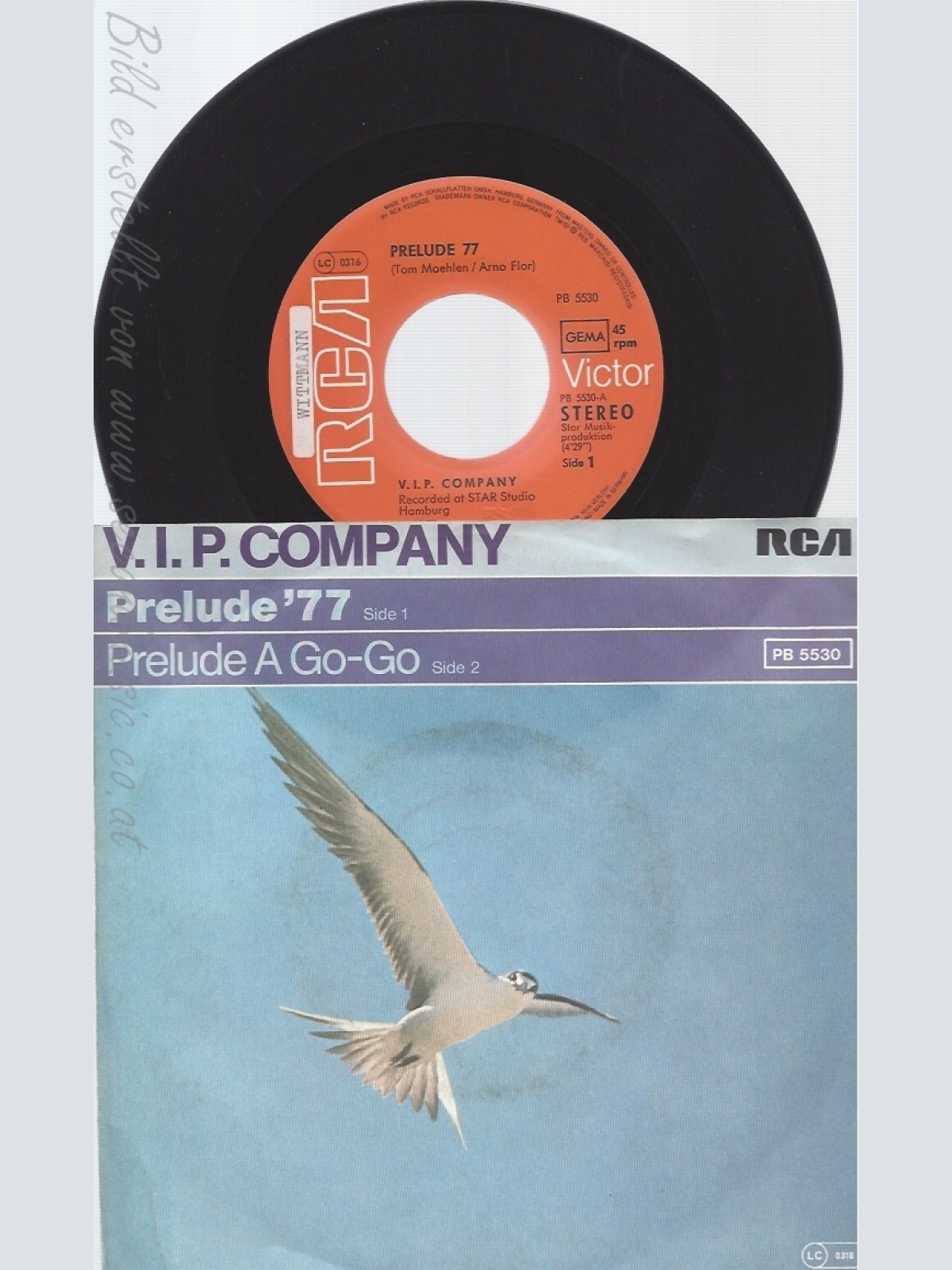 7" VIP COMPANY-- PRELUDE 77