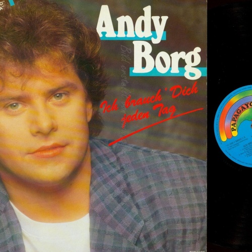 LP--ANDY BORG-- ICH BRAUCH DICH JEDEN TAG