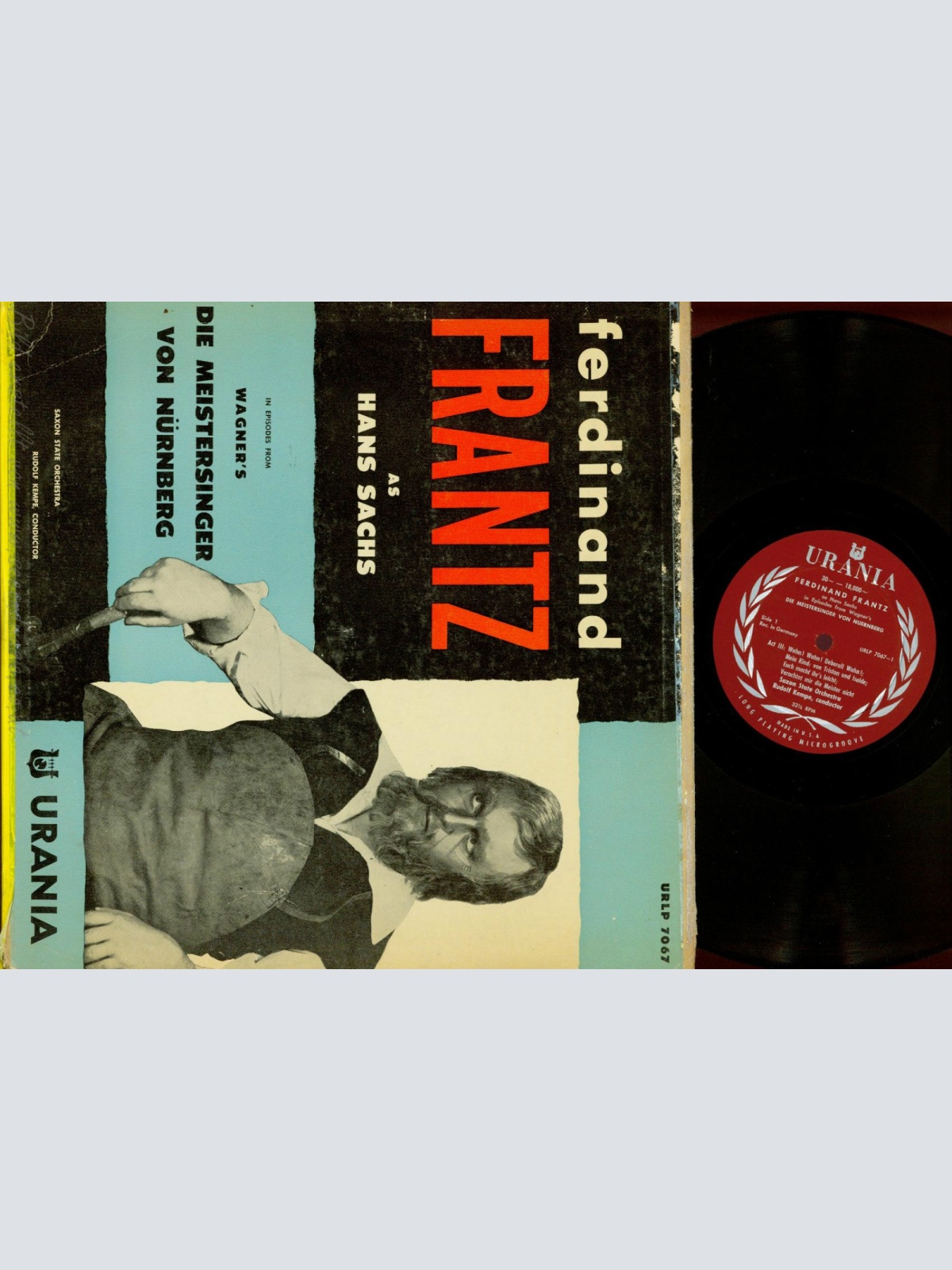 LP--FERDINAND FRANTZ-- WAGNERS -DIE MEISTERSINGER