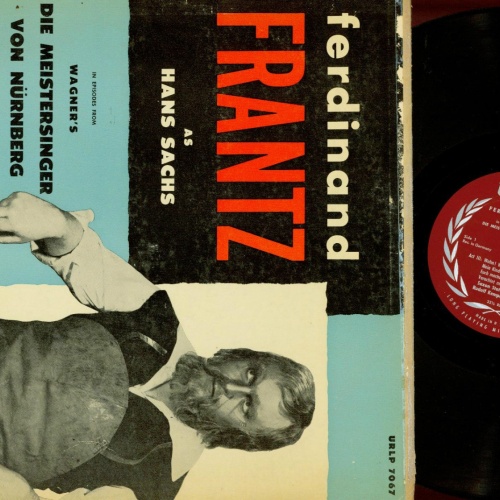 LP--FERDINAND FRANTZ-- WAGNERS -DIE MEISTERSINGER