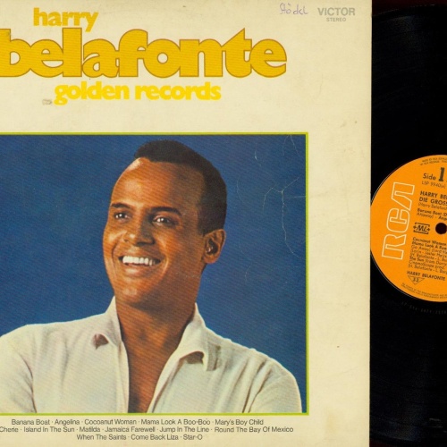 LP--HARRY BELAFONTE-- GOLDEN RECORDS