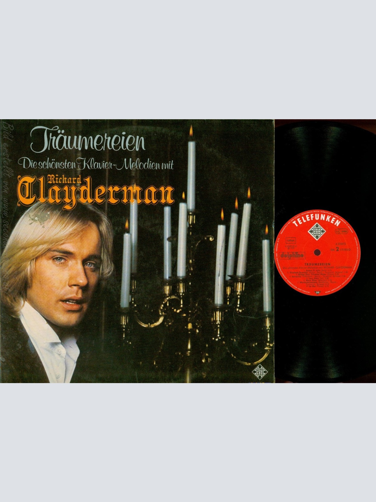 LP--RICHARD CLAYDERMAN-- TRÄUMEREIEN--FOC
