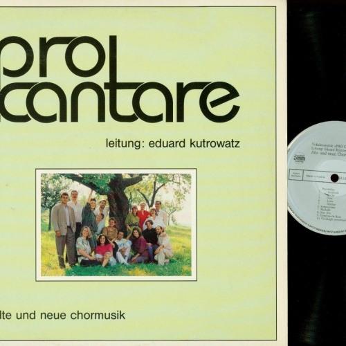 LP--PRO CANTARE -- ALTE UND NEUE CHORMUSIK