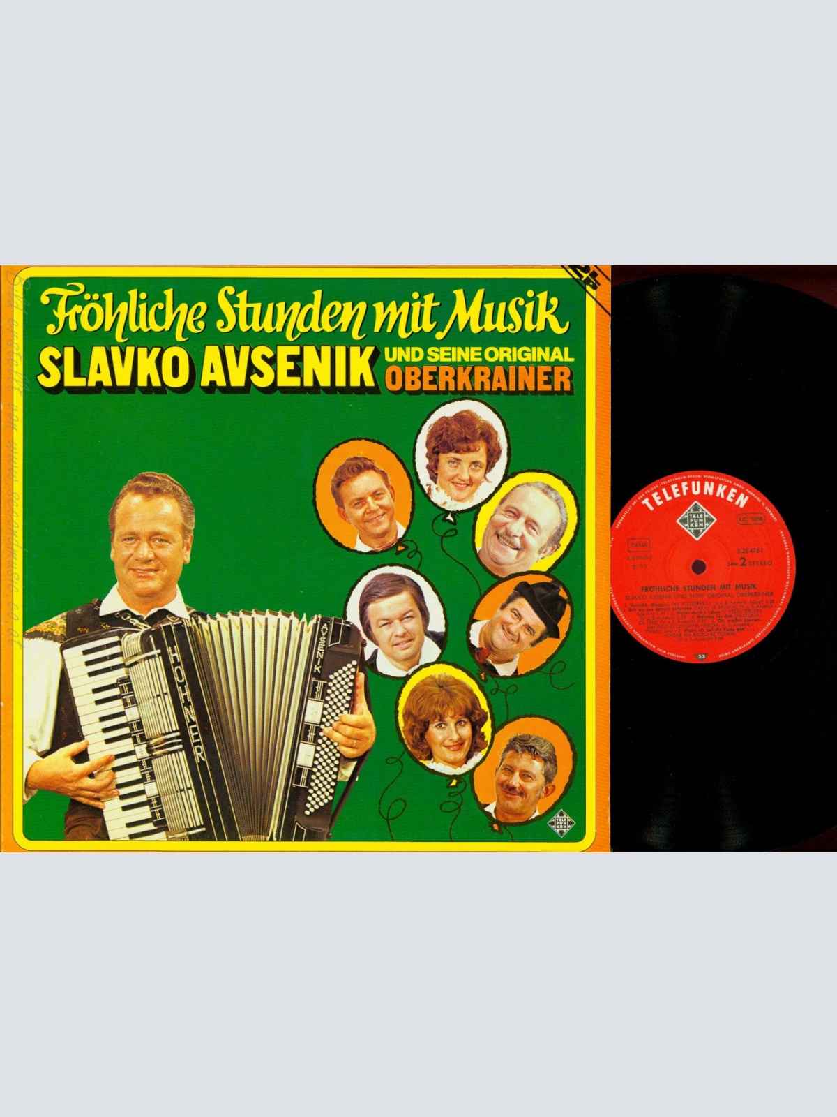 DLP --SLAVKO AVSENIK--FRÖHLICHE STUNDEN MIT MUSIK