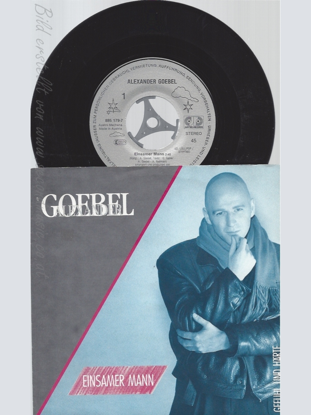 7" ALEXANDER GOEBEL-- EINSAMER MANN