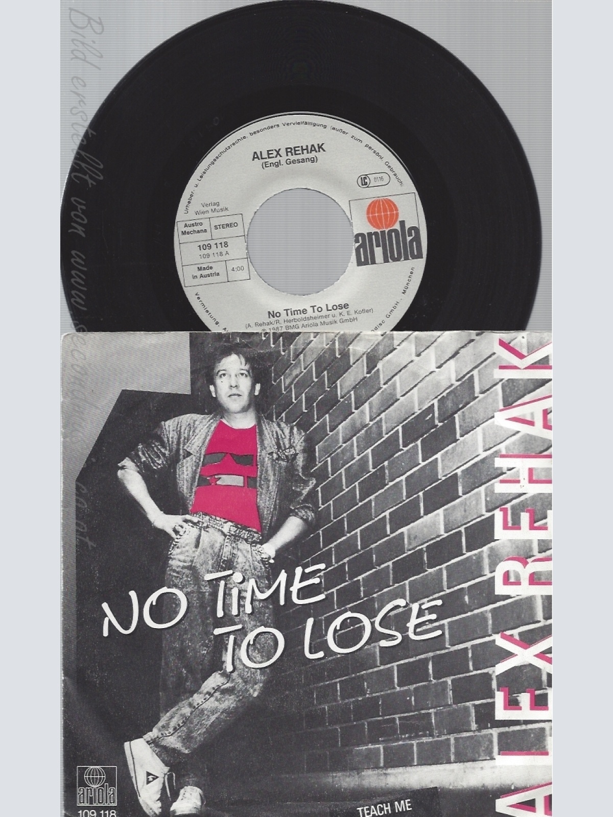 7" ALEX REHAK -- NO TIME TO LOSE