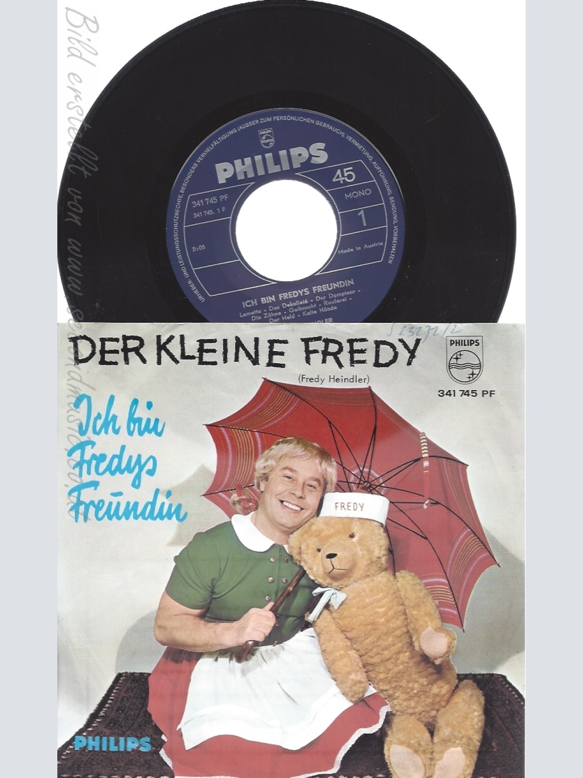 7" DER KLEINE FREDY--ICH BIN FREDYS FREUNDIN