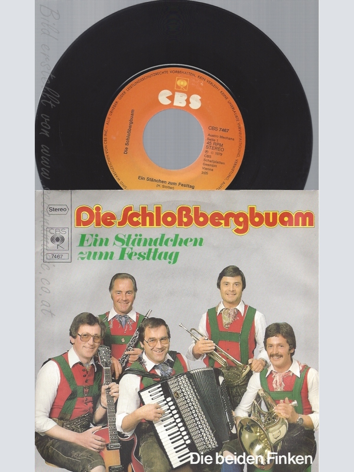 7" DIE SCHLOSSBERGBUAM--EIN STÄNDCHEN
