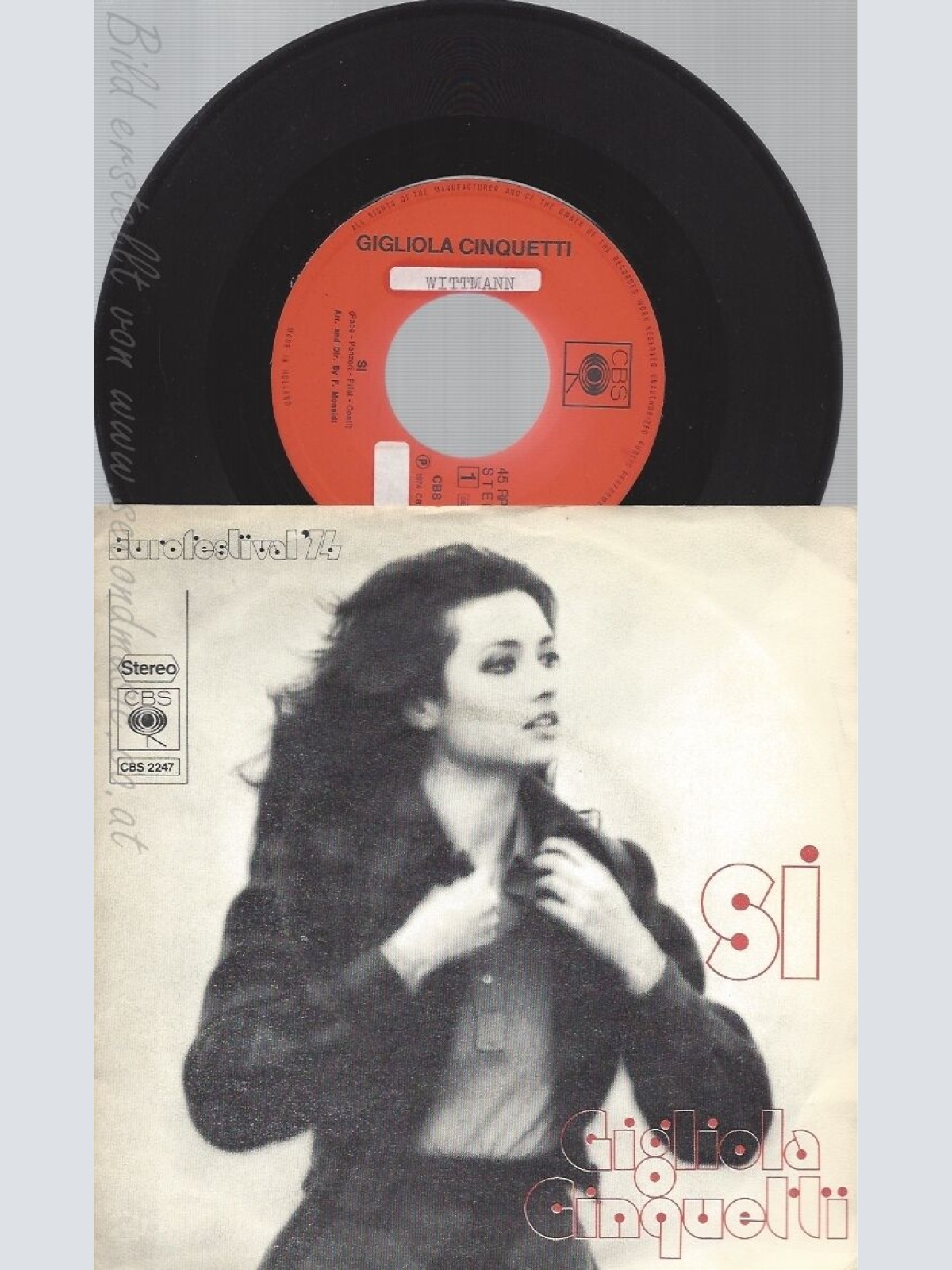 7" GIGLIOLA CINQUETTI--SI