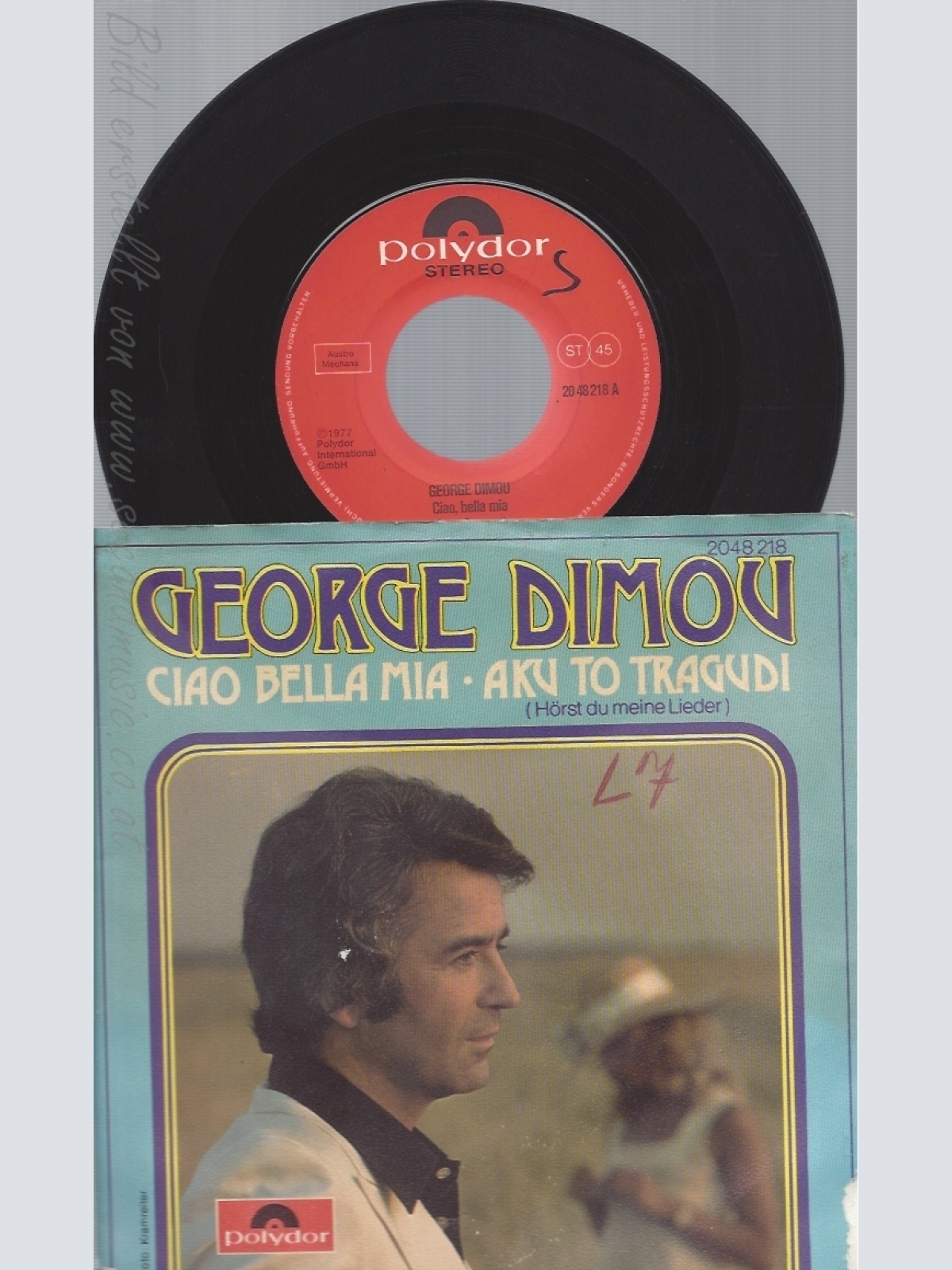 7" GEORGE DIMOU--CIAU BELLA MIA