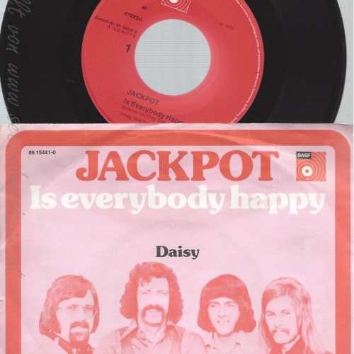 7" JACKPOT-- IS EVERYBODY HAPPY