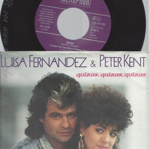 7" LUISA FERNANDEZ & PETER KENT-