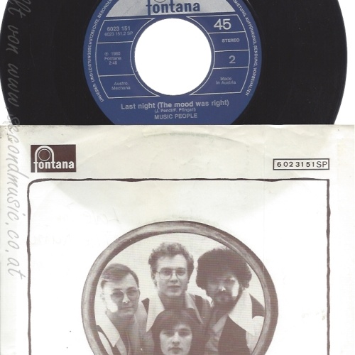 7" MUSIC PEOPLE--LOVE IN THE RAIN