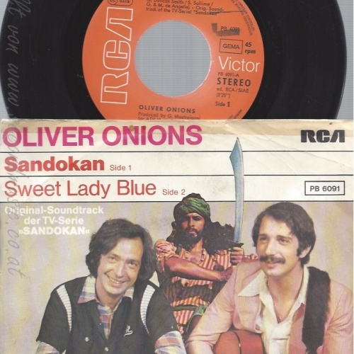 7" OLIVER ONIONS-- SANDOKAN