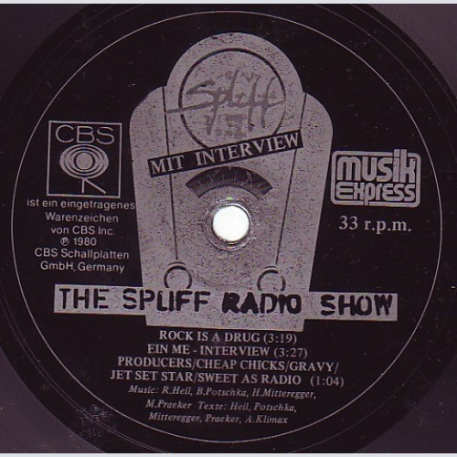 Flexi, 7", S/Sided, Smplr Spliff - The Spliff Radio Show (Mit Interview)