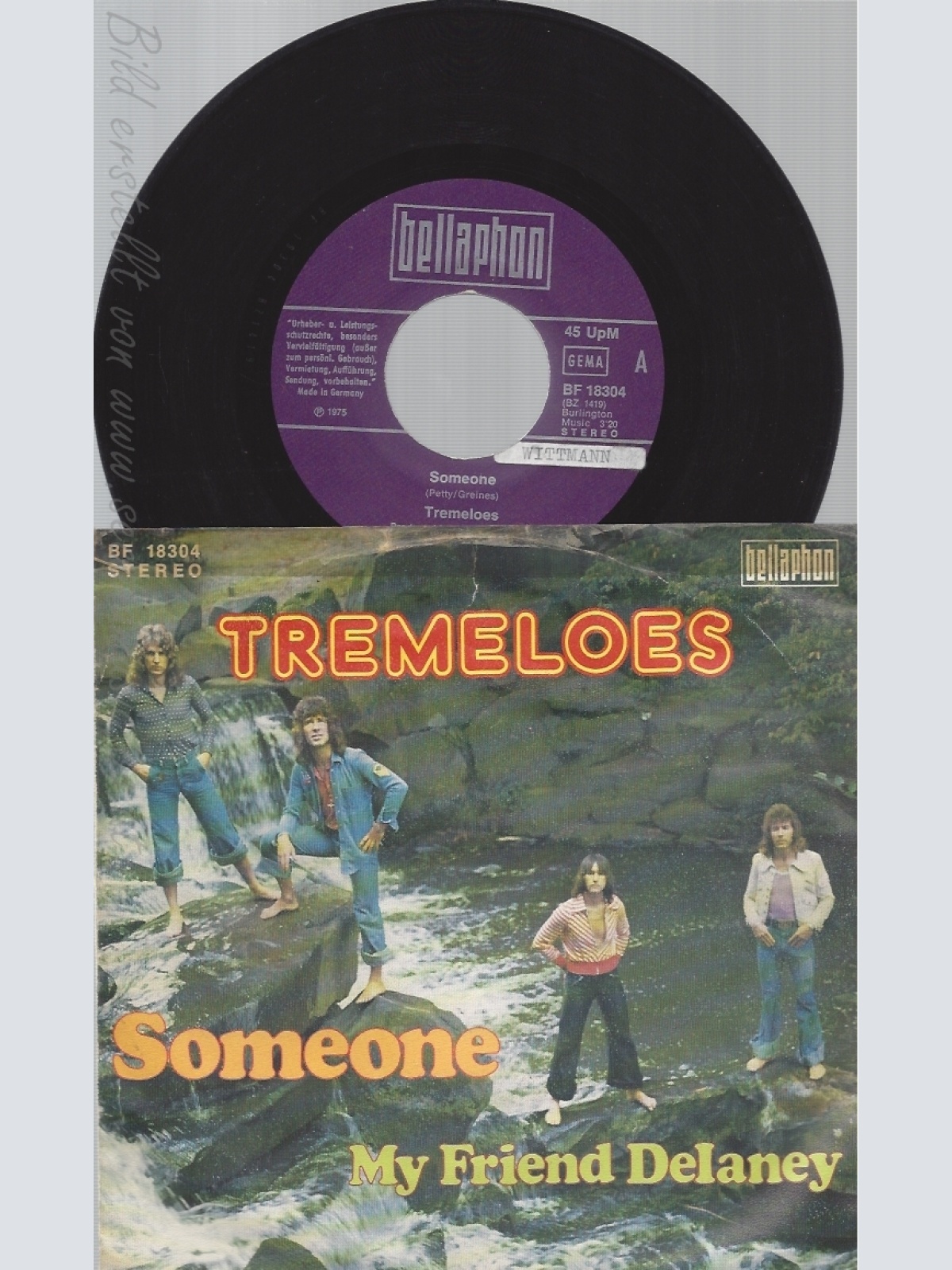 7" TREMELOES -- SOMEONE