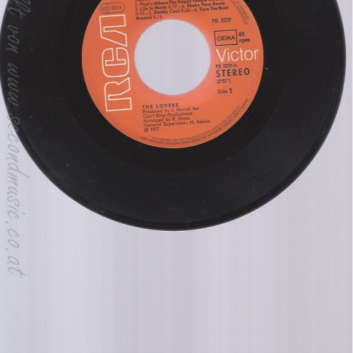 7" THE LOVERS-- DISCOMANIA