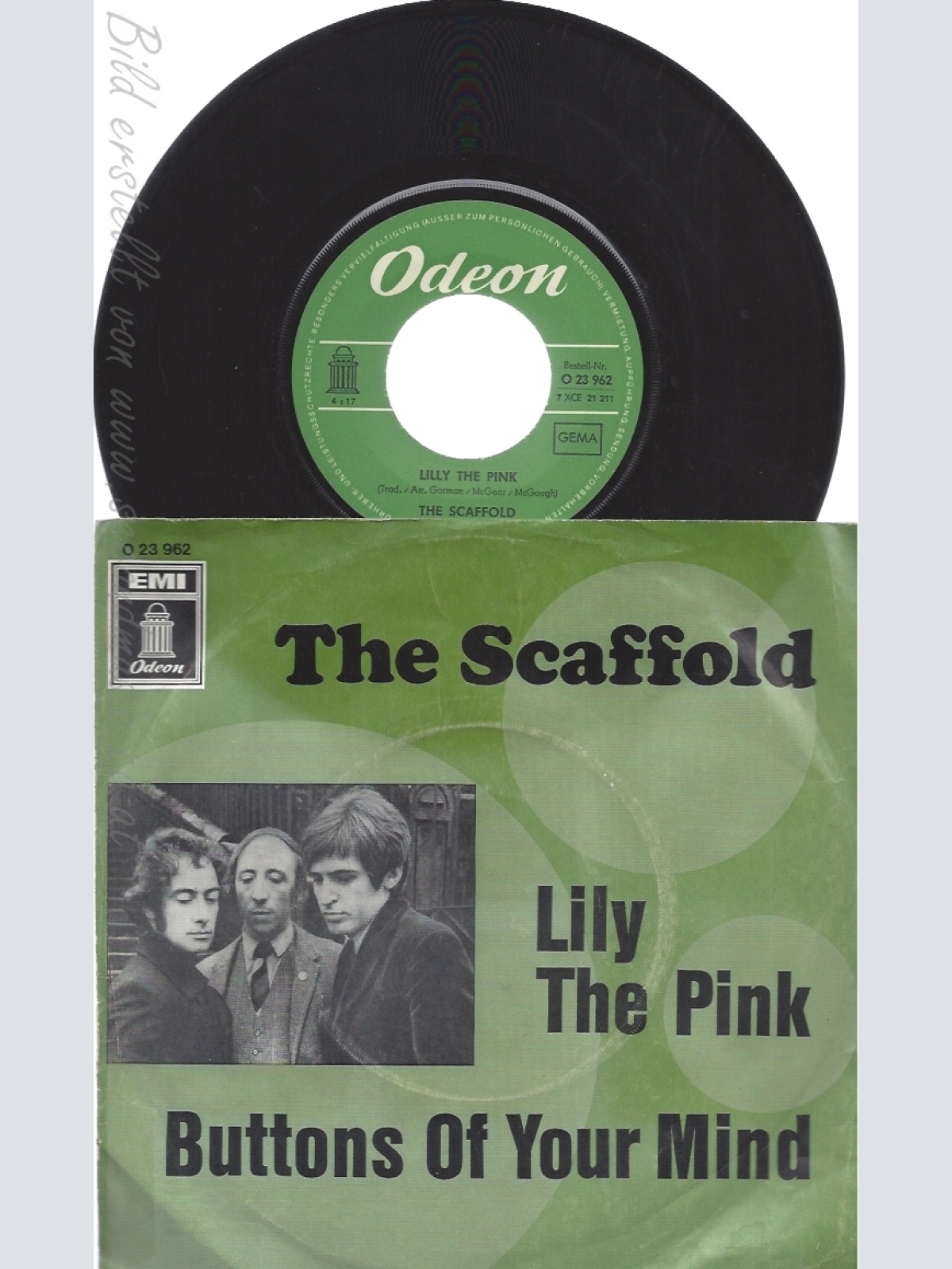 7" THE SCAFFOLD-- LILY THE PINK