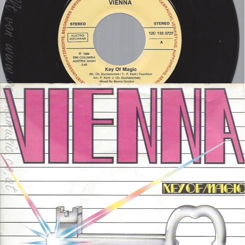 7" VIENNA -- KEY OF MAGIC-