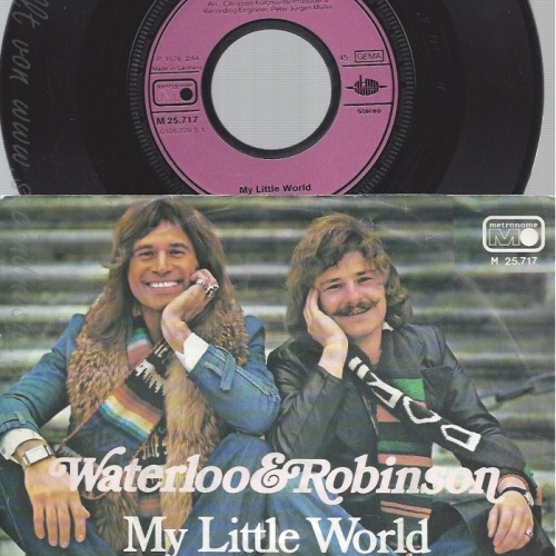 7" WATERLOO & ROBINSON-- MY LITTLE WORLD