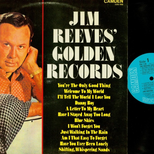 LP-- JIM REEVES GOLDEN RECORDS