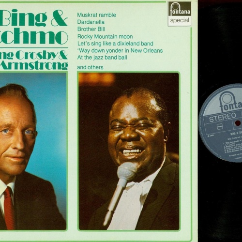LP-- BING & SATCHMO -- CROSBY & ARMSTRONG