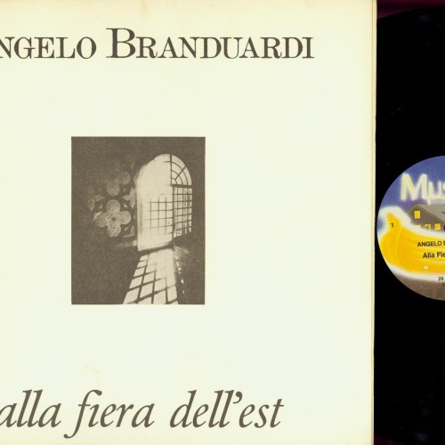 LP--ANGELO BRANDUARDI -- ALLA FIERA DELL EST--FOC
