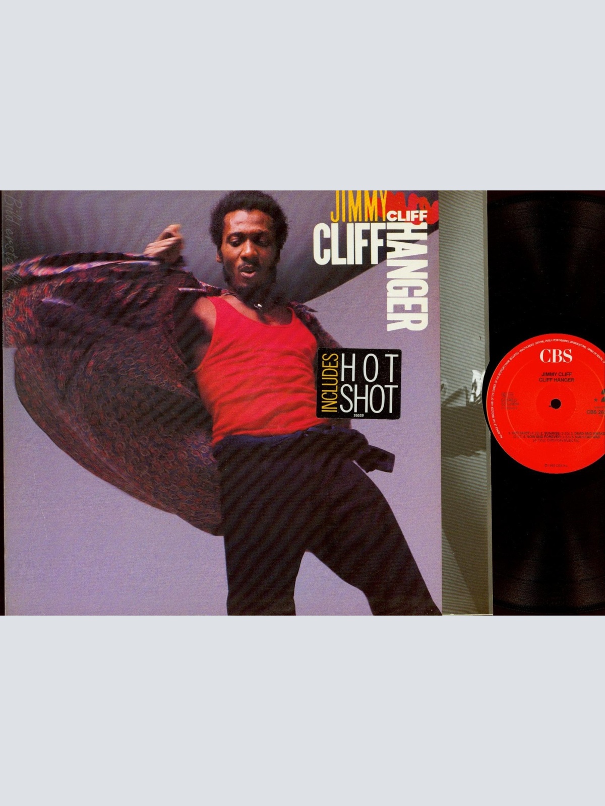 LP--JIMMY CLIFF --CLIFF HANGER