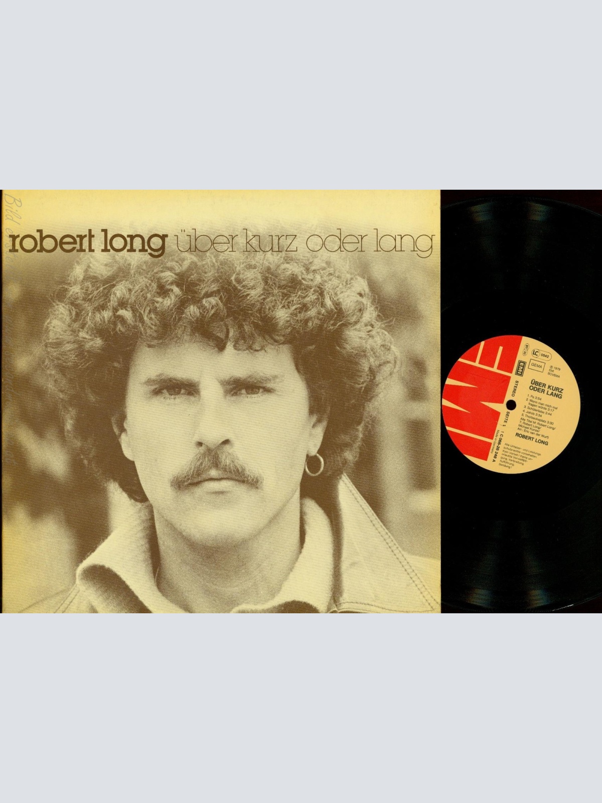 LP--ROBERT LONG-- ÜBER KURZ ODER LANG